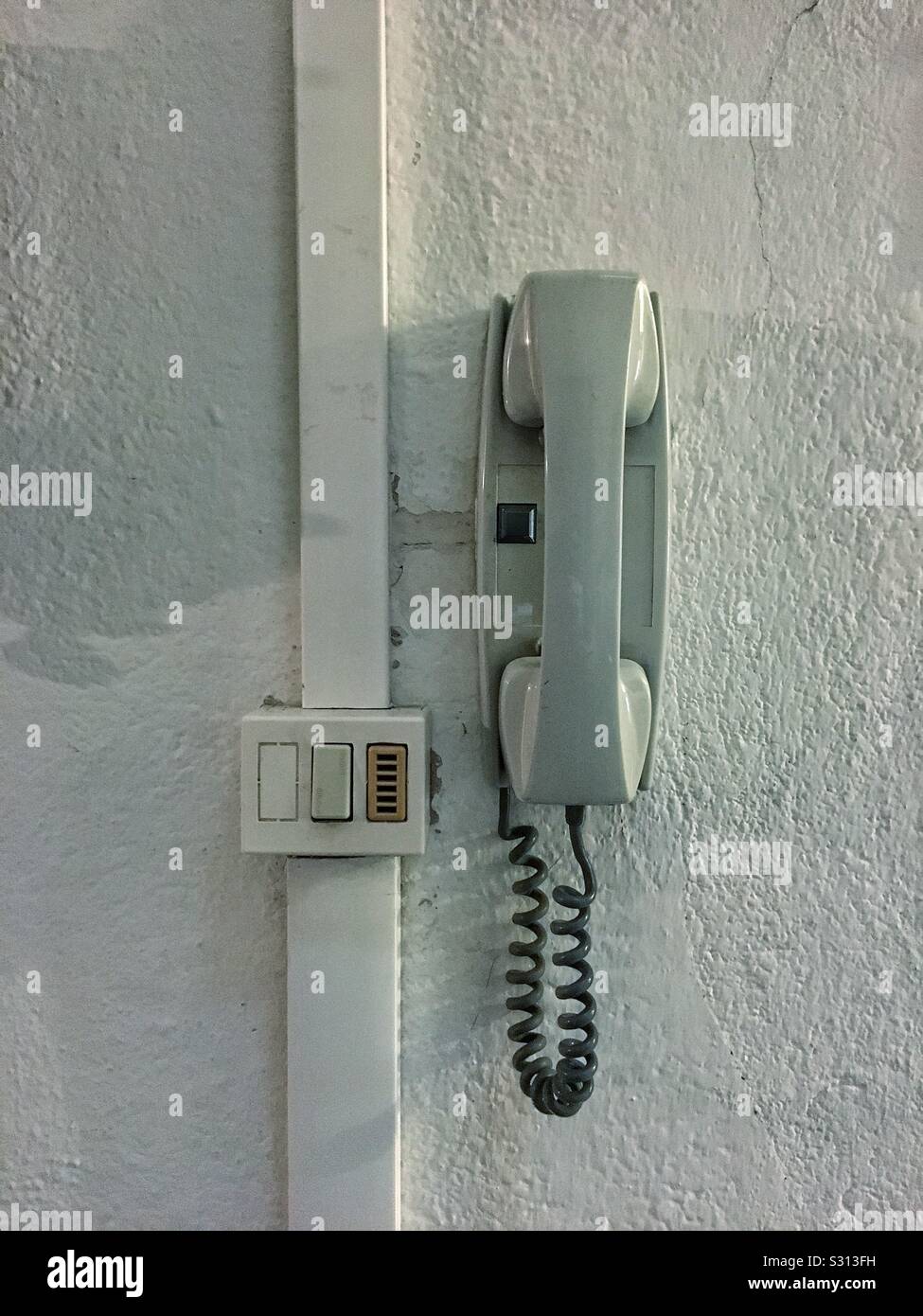 Door intercom Stock Photo