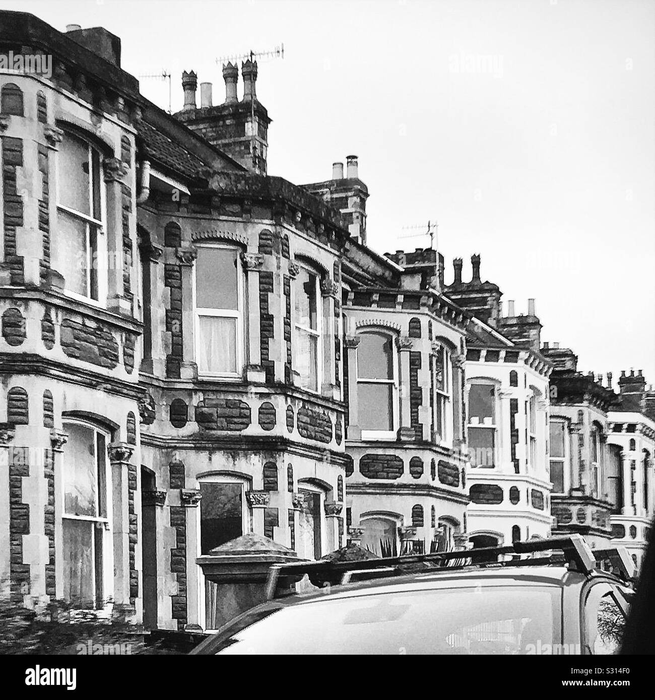 Dwellings and houses Black and White Stock Photos & Images - Alamy
