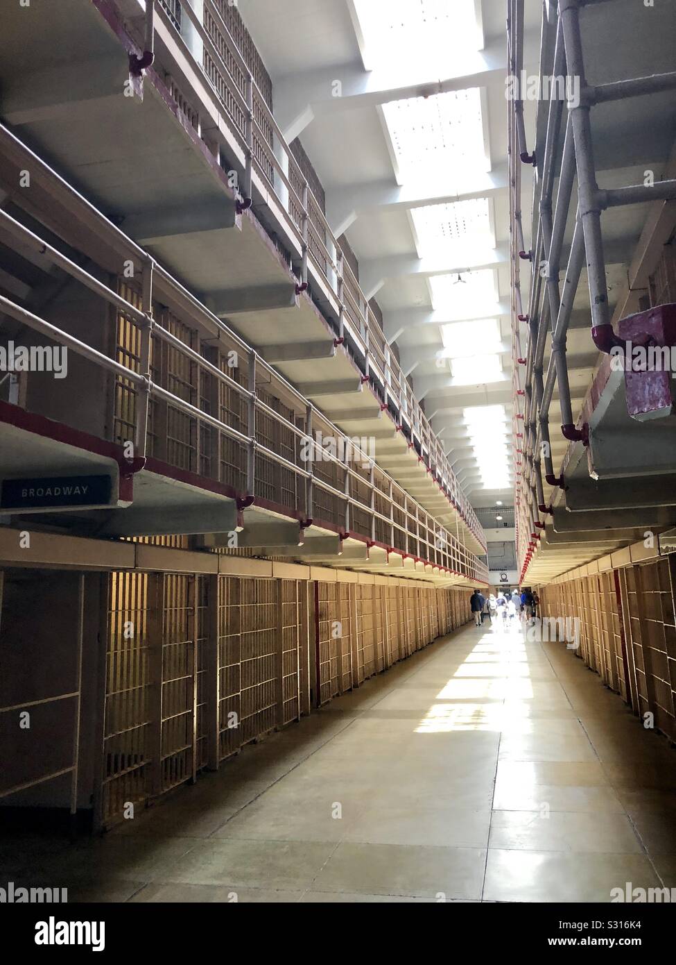 Alcatraz prison Stock Photo