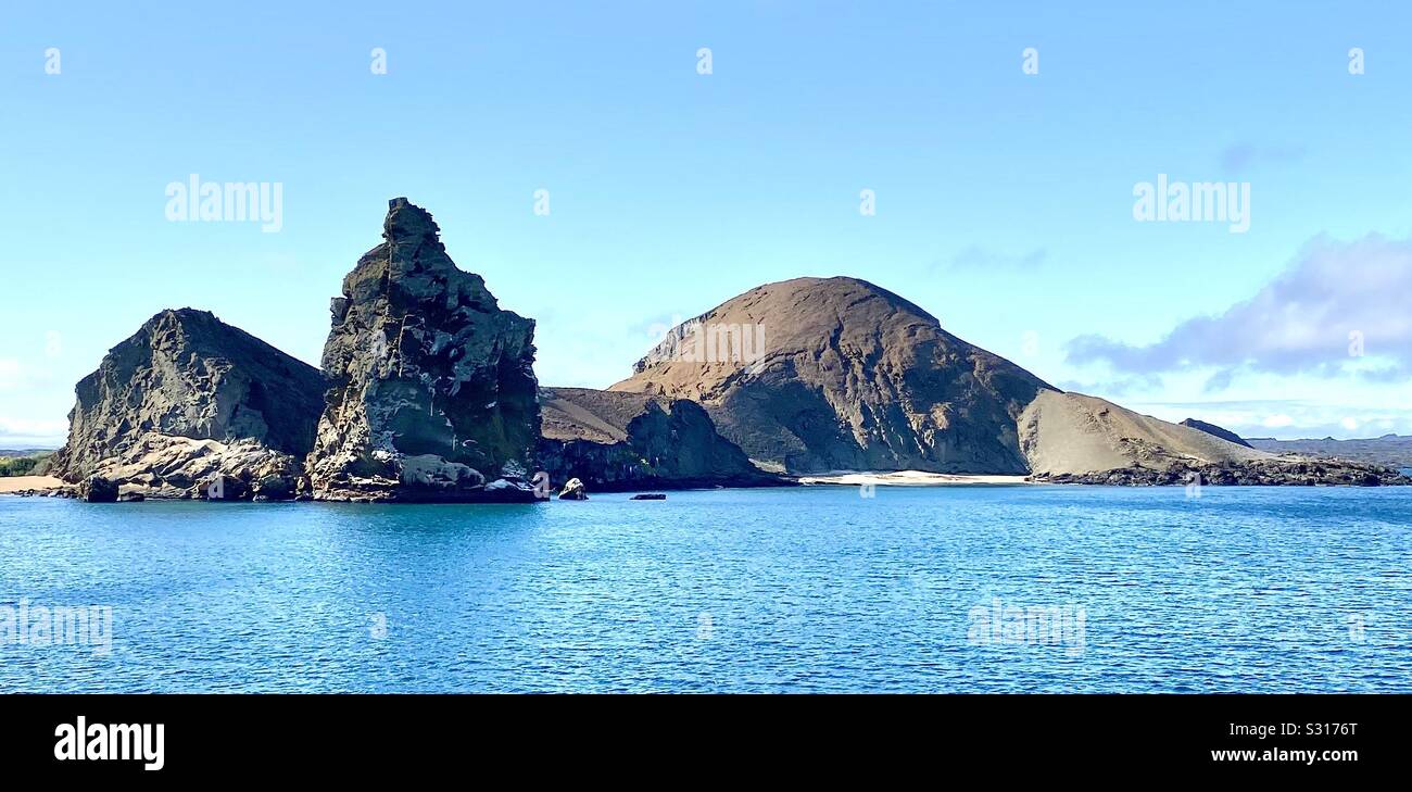 Sombrero Chino Island, Galápagos Islands Stock Photo