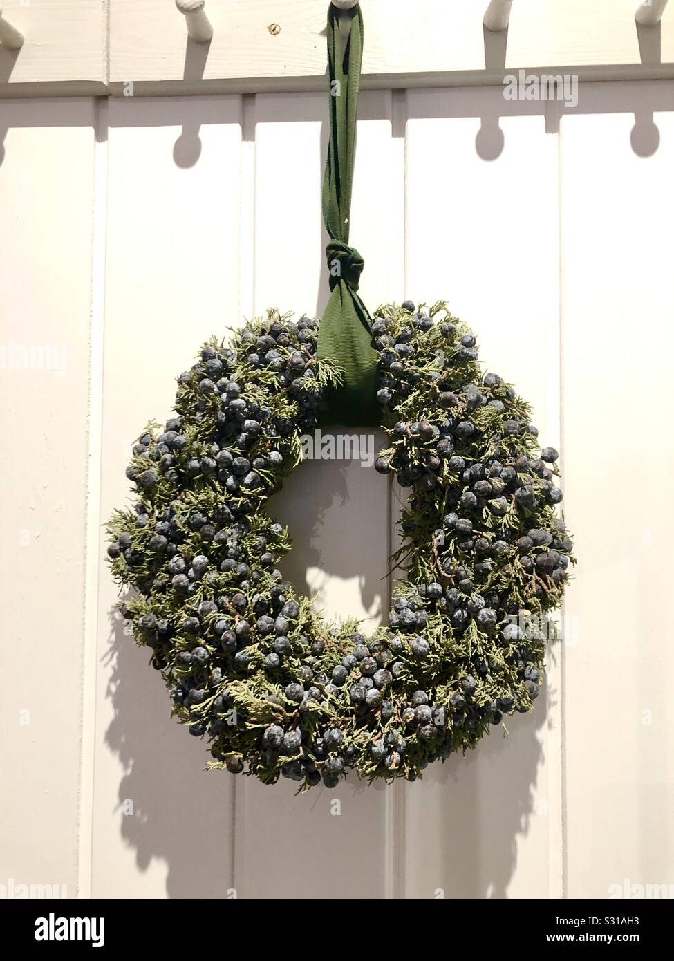 Danish Christmas wreath Stock Photo