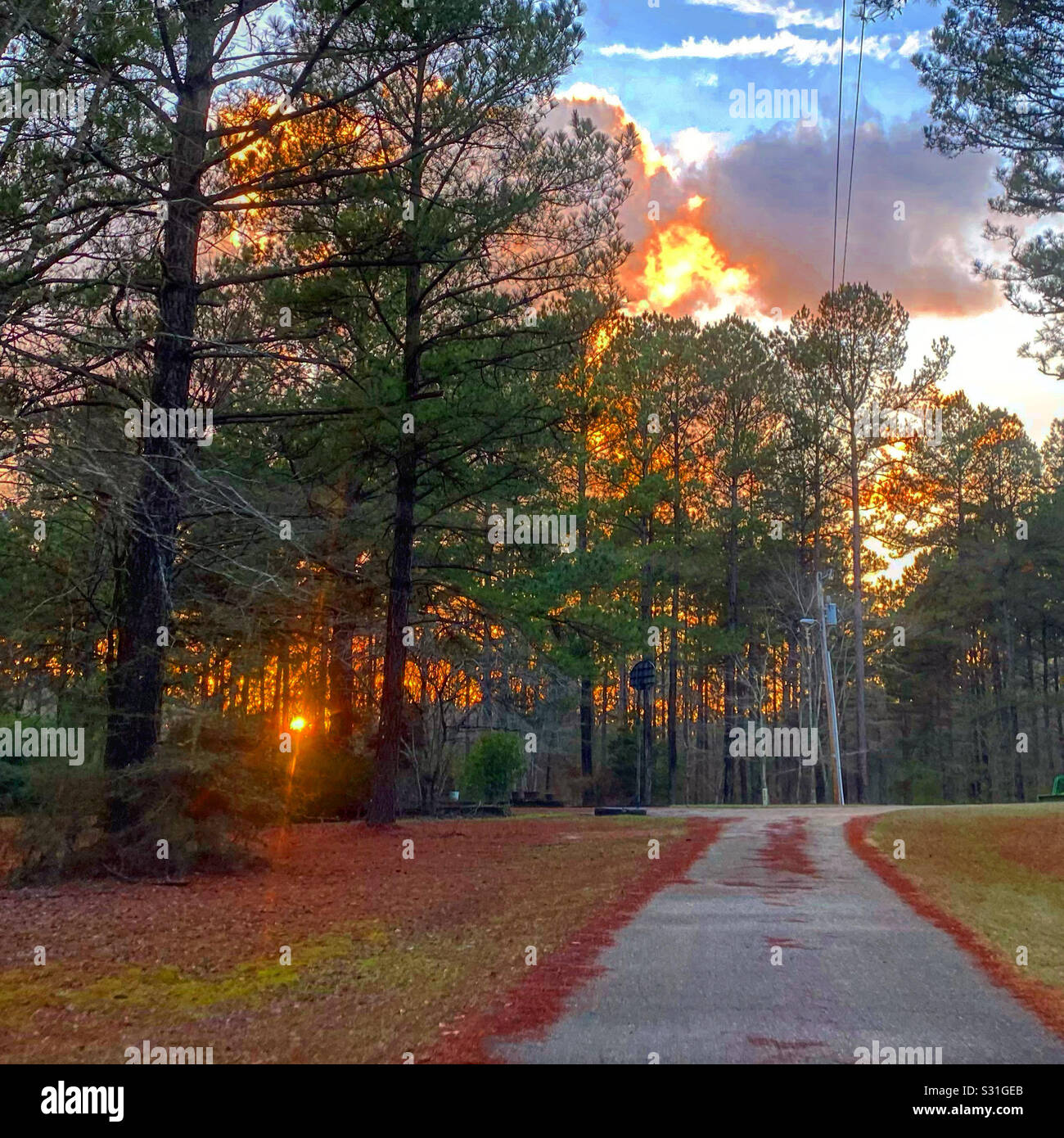 Home. Ruston, Louisiana Stock Photo