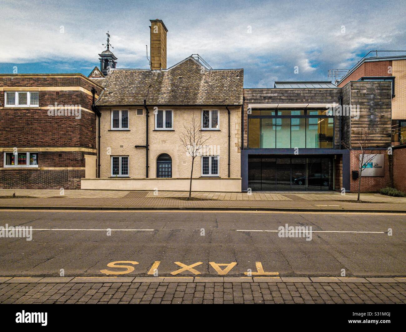 The Art house, WAKEFIELD, UK - Smartphone Captured Stock Image