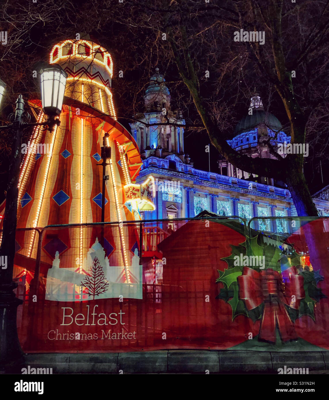 Belfast christmas market hires stock photography and images Alamy