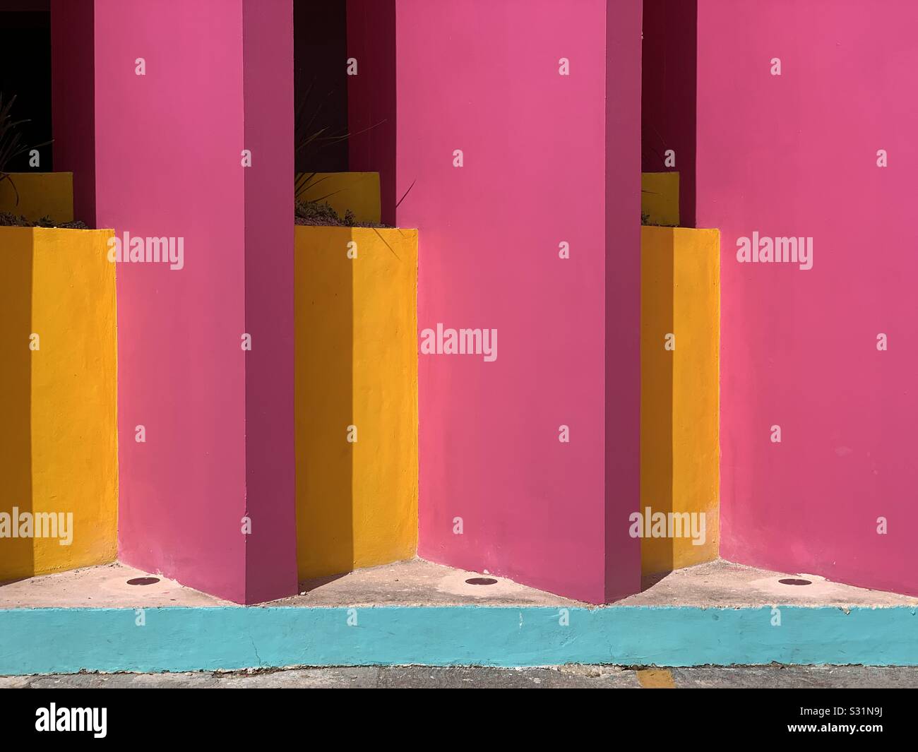 Details of a wall - Smartphone Captured Stock Image