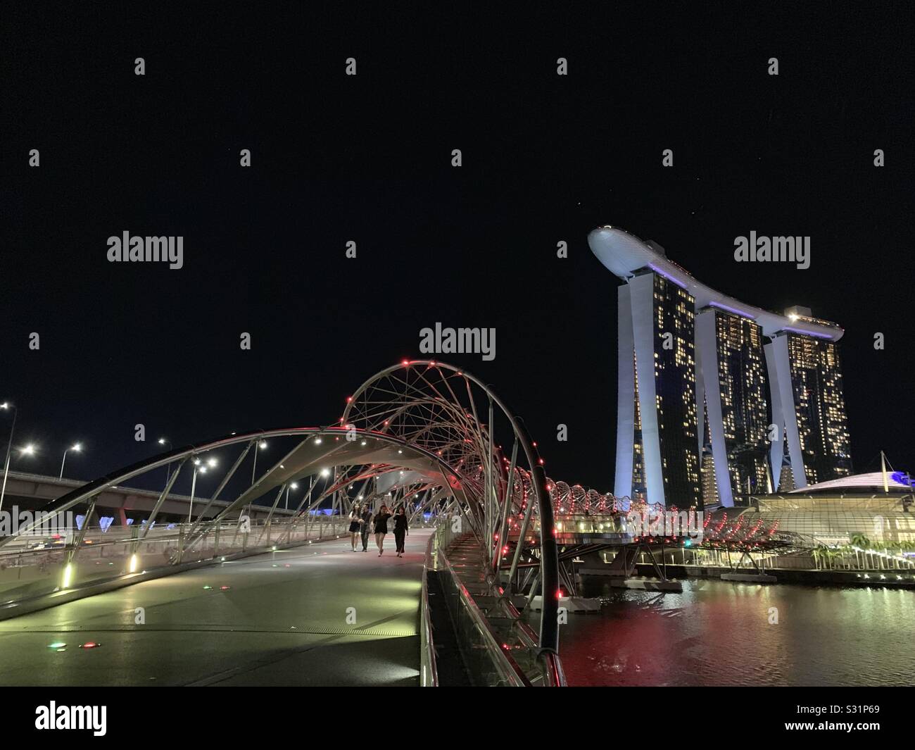 Singapore - Smartphone Captured Stock Image