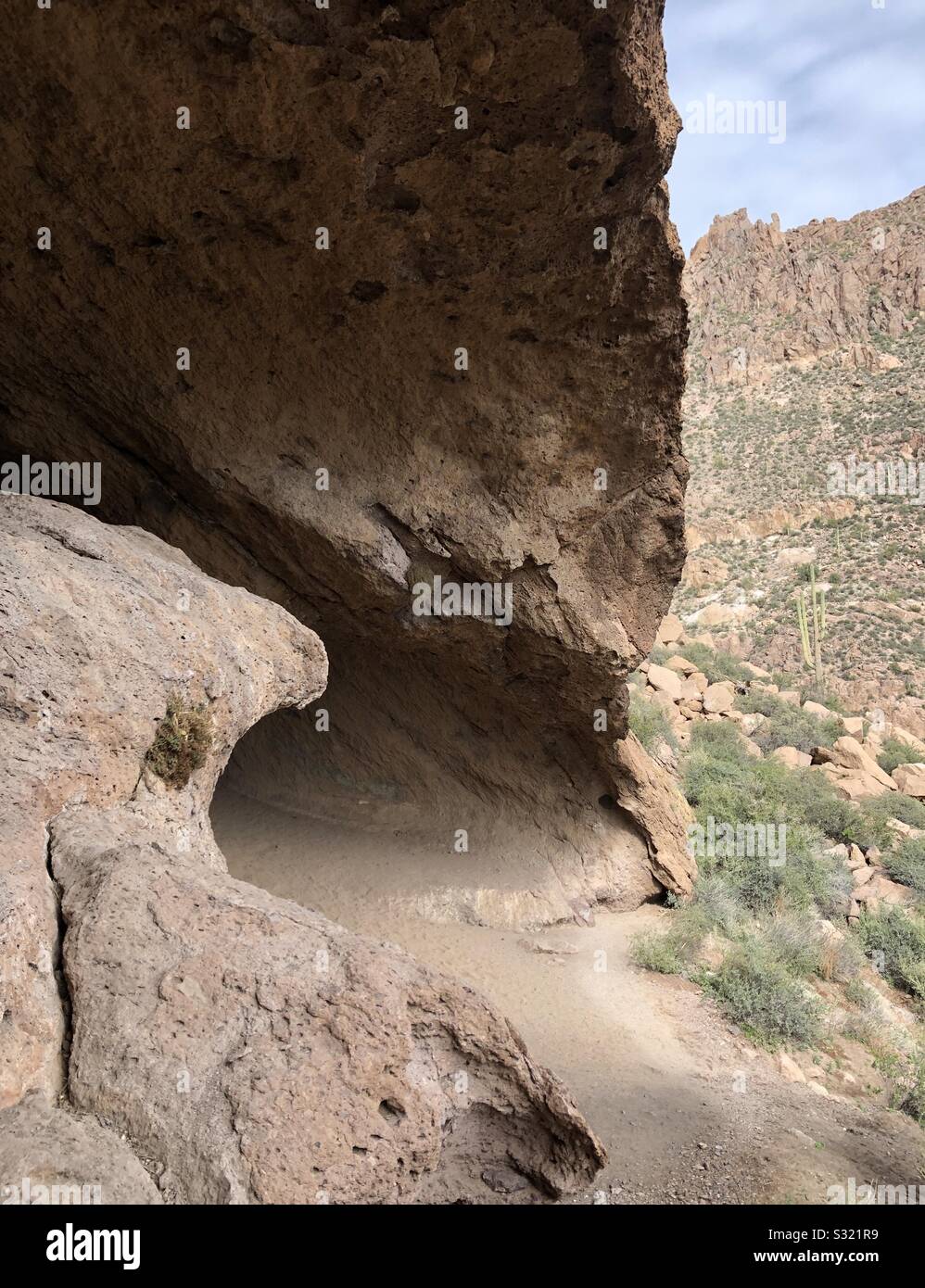 Arizona Wave Cave Stock Photo Alamy
