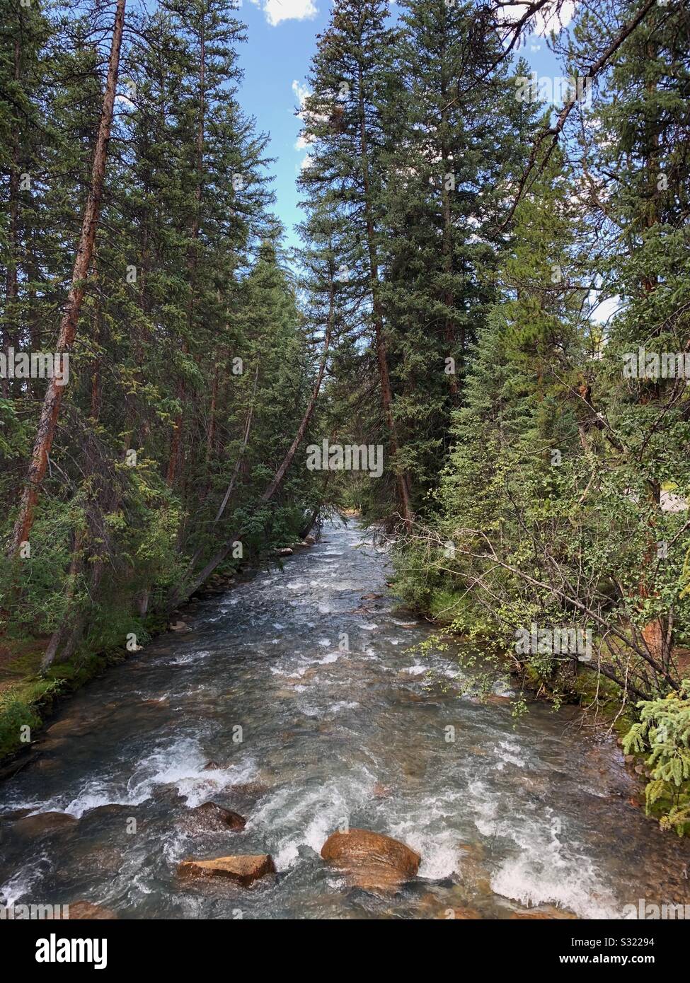 Snake river In Colorado Stock Photo - Alamy