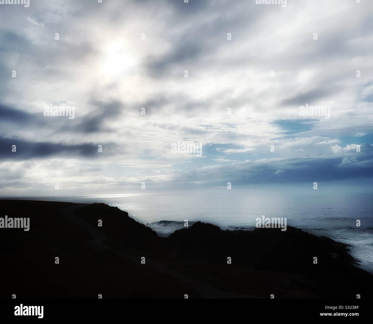 Seascape, beautiful day - Smartphone Captured Stock Image