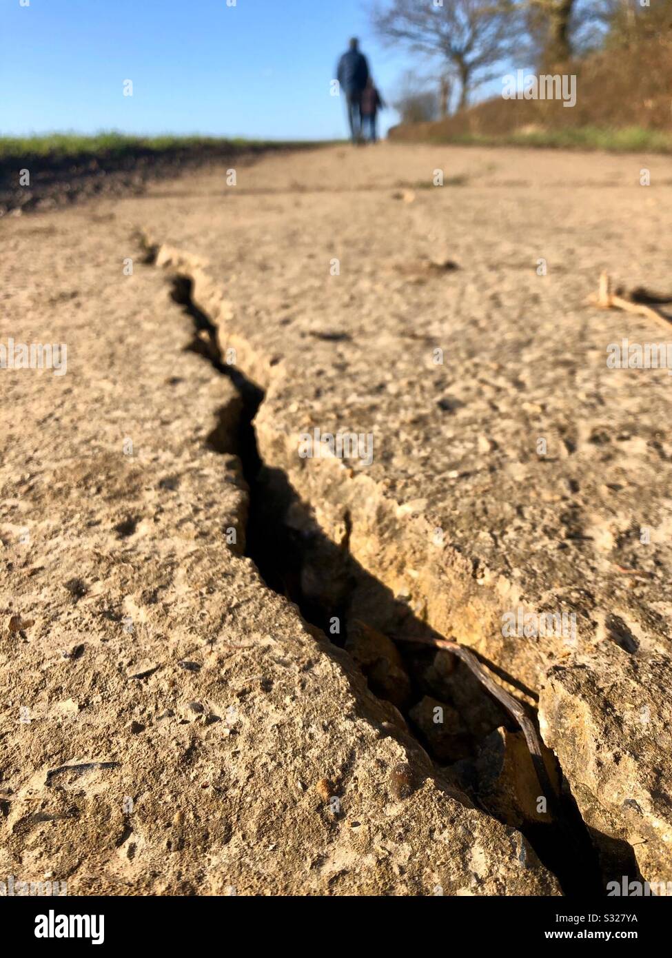 Mind the gap - Smartphone Captured Stock Image