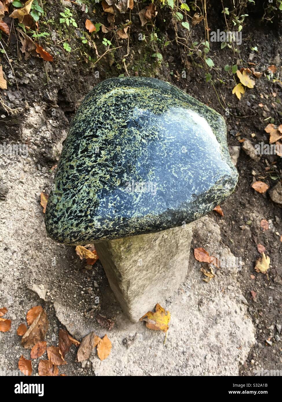 Shiny rock in Germany Stock Photo Alamy