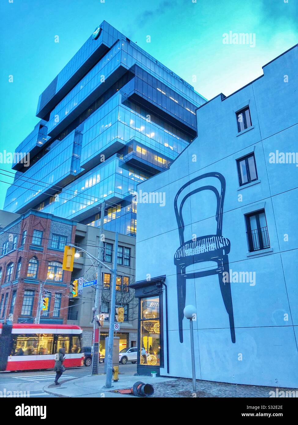 Downtown Toronto, Ontario, Canada. - Smartphone Captured Stock Image