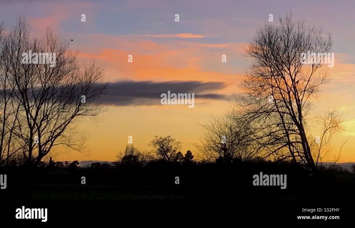 Sunset - Smartphone Captured Stock Image