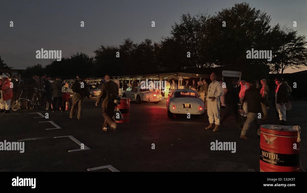 The Goodwood Revival - Smartphone Captured Stock Image