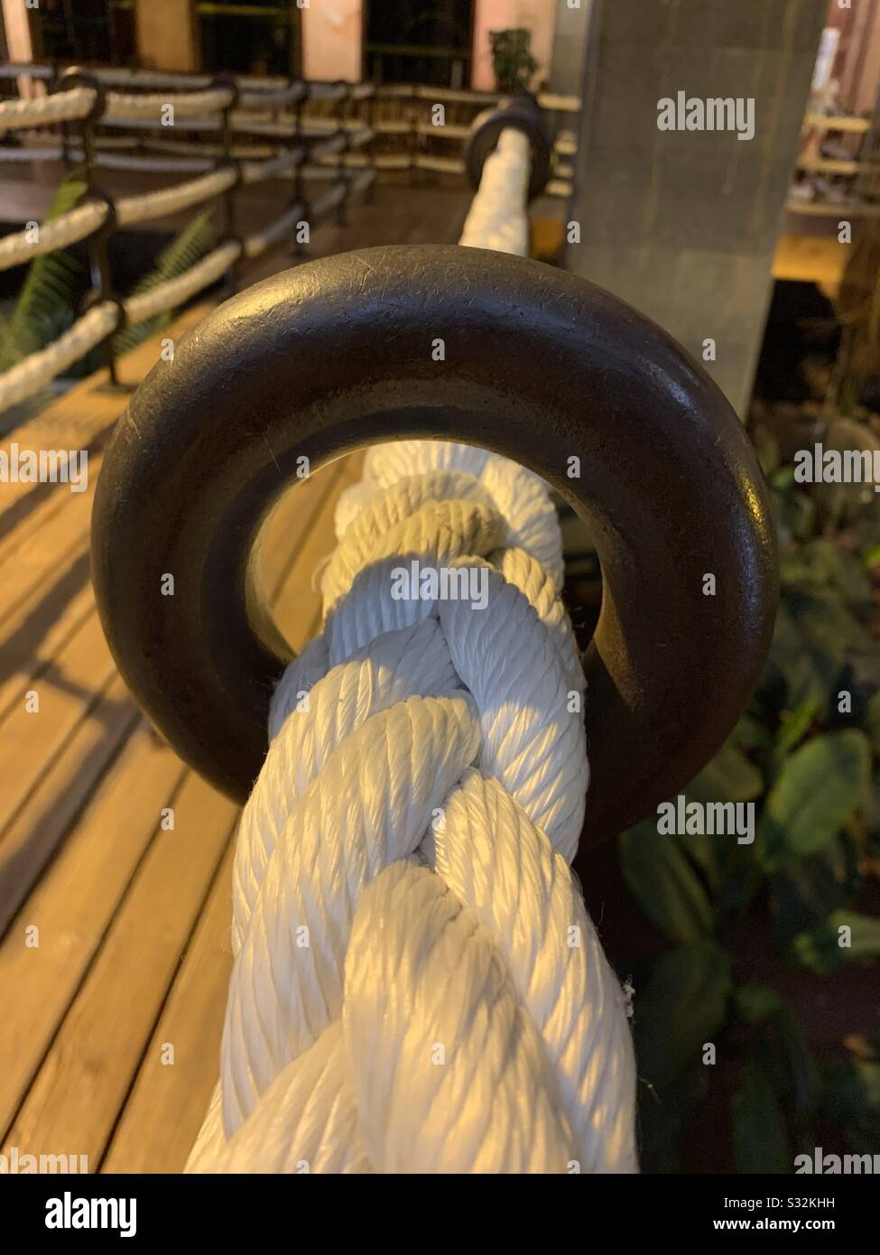 Rope and Ring! - Smartphone Captured Stock Image