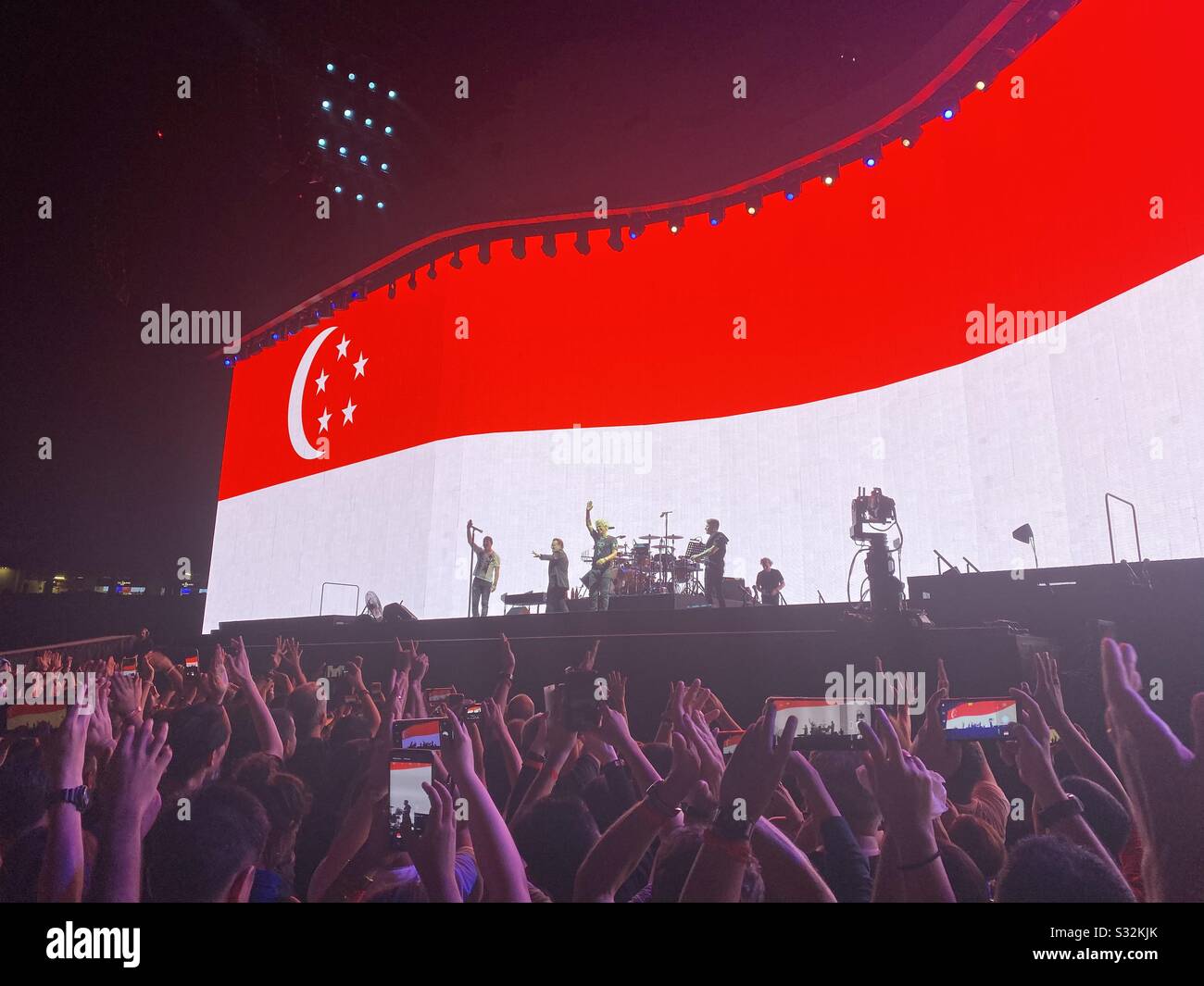 U2 Singapore 2019 Stock Photo