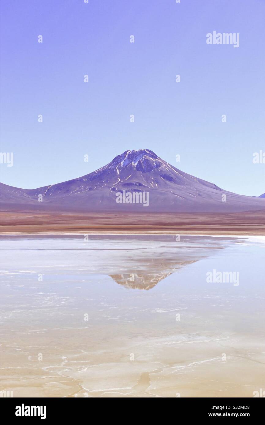 Laguna Lejia, Deserto do Atacama, Chile Stock Photo