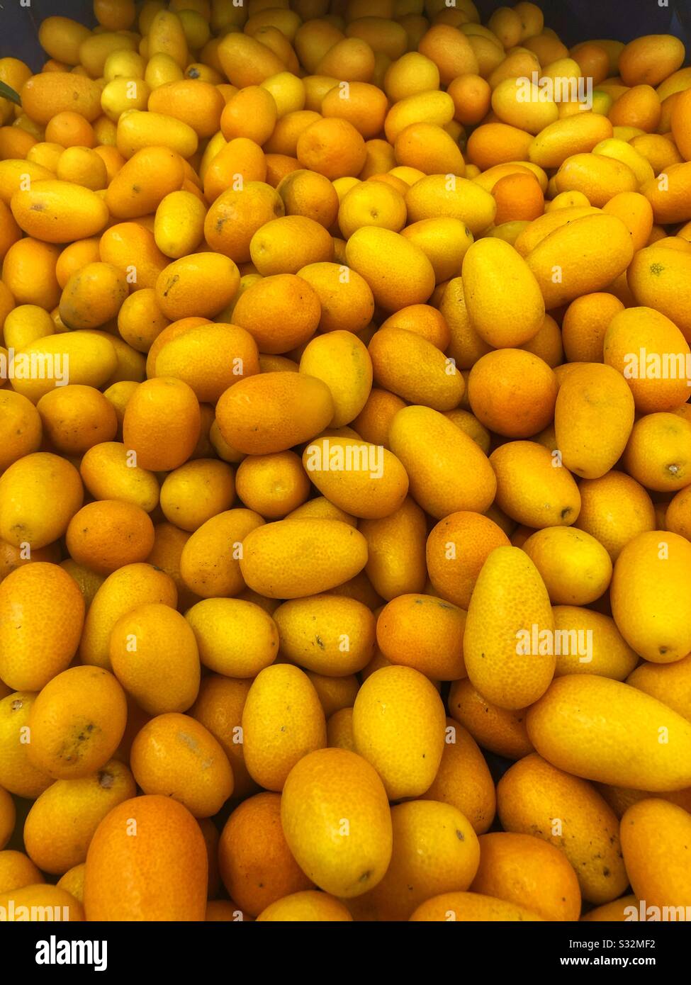 Kumkat fruit - Japanese Golden orange Stock Photo