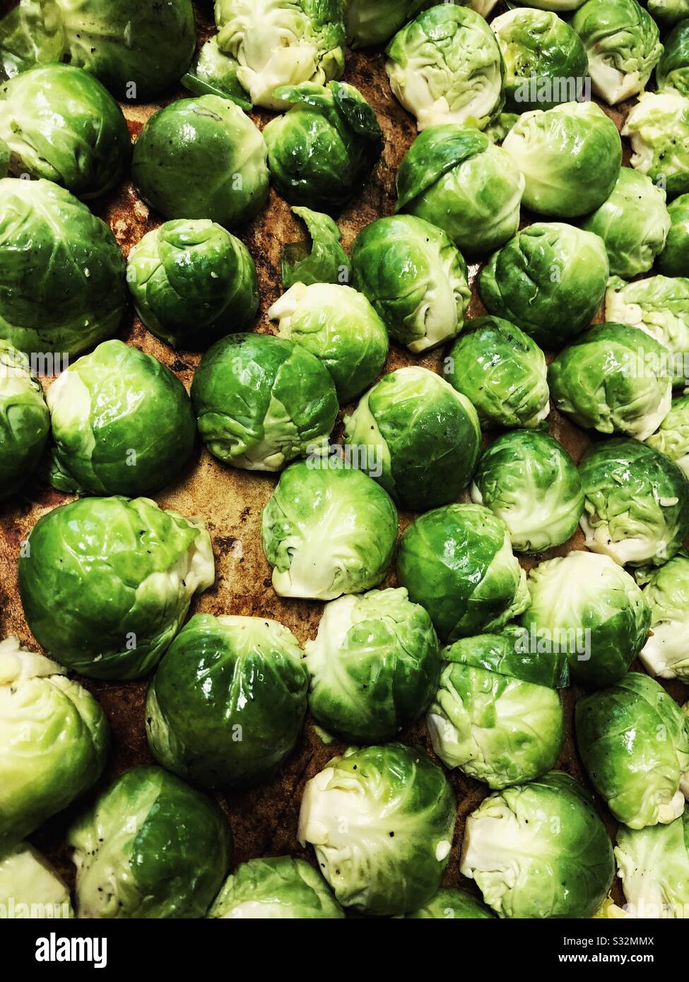 Time for your greens! - Smartphone Captured Stock Image