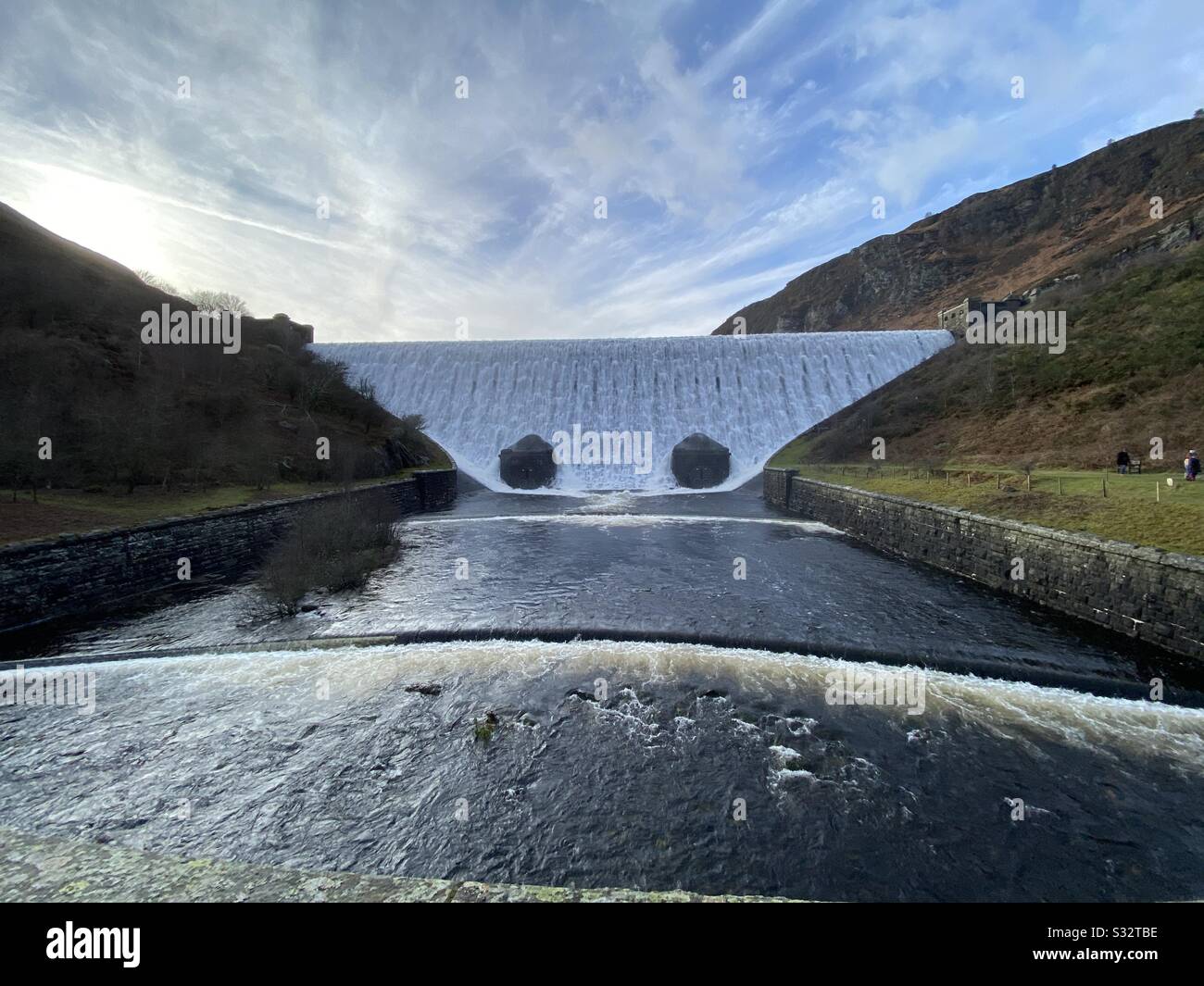 Elan Valley Wales Stock Photo