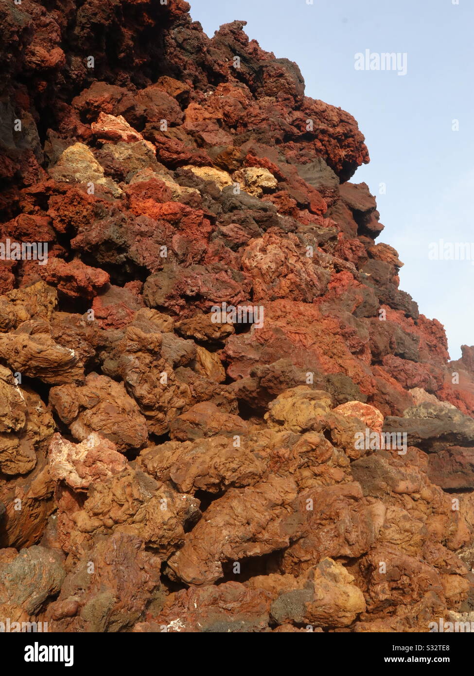 Lanaoise Rocks Volcanic Rock, Lanzarote Stock Photo - Alamy