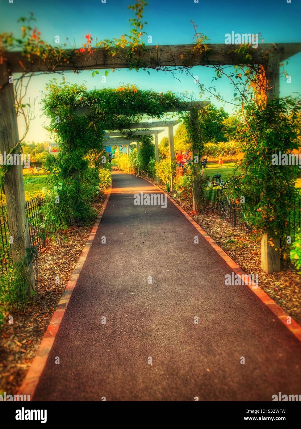 Wimbledon Park London Stock Photo Alamy