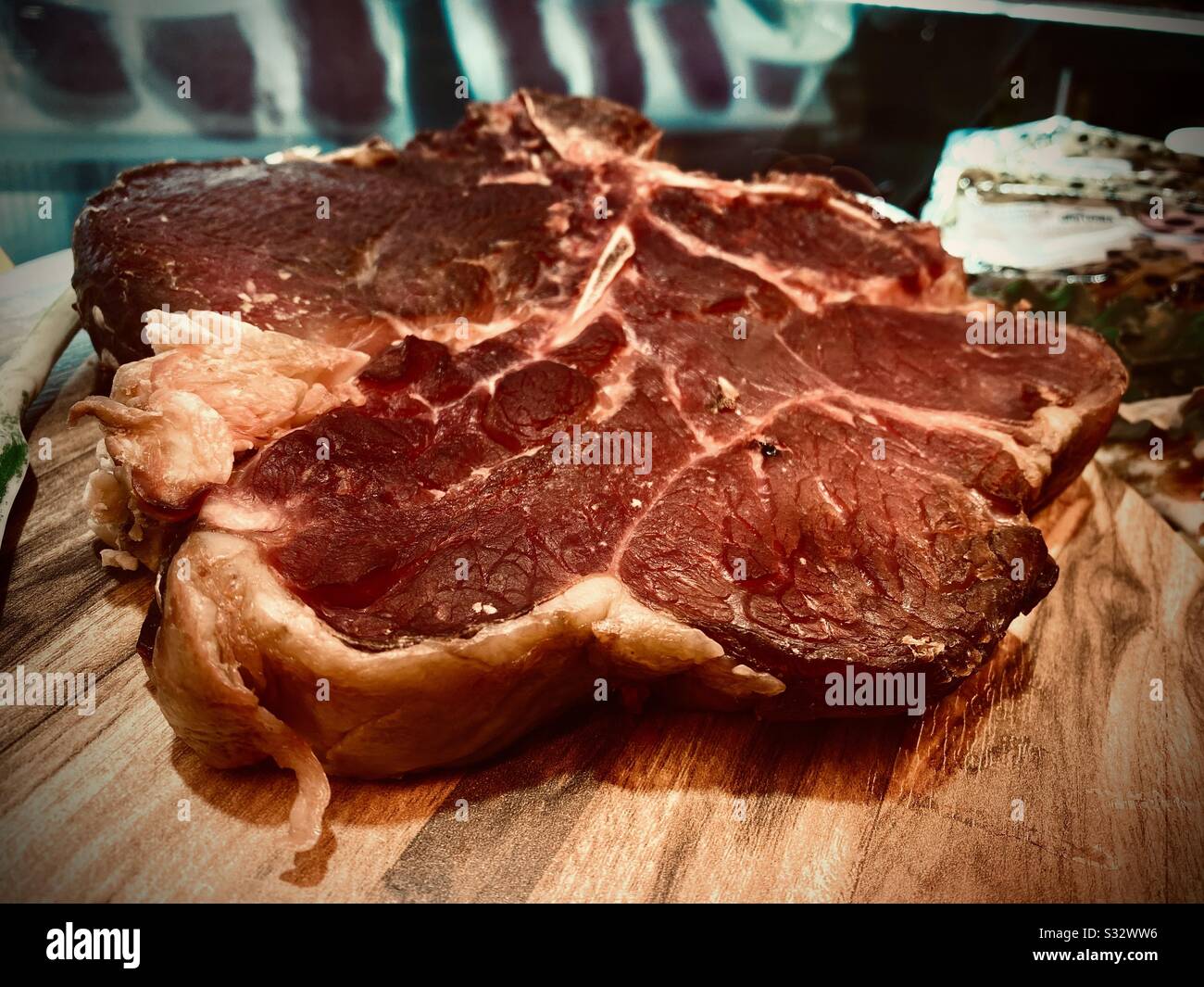 Tasty beef tenderloin fresh meat Stock Photo