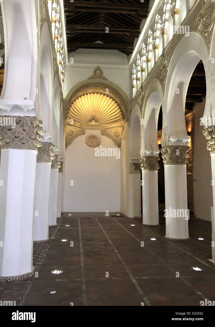 Old mosque in Toledo, Spain. Stock Photo