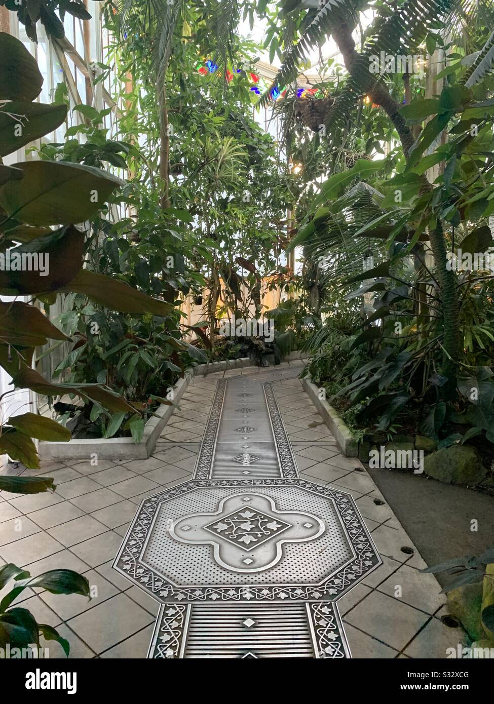 Greenhouse Botanical Garden San Francisco High Resolution Stock