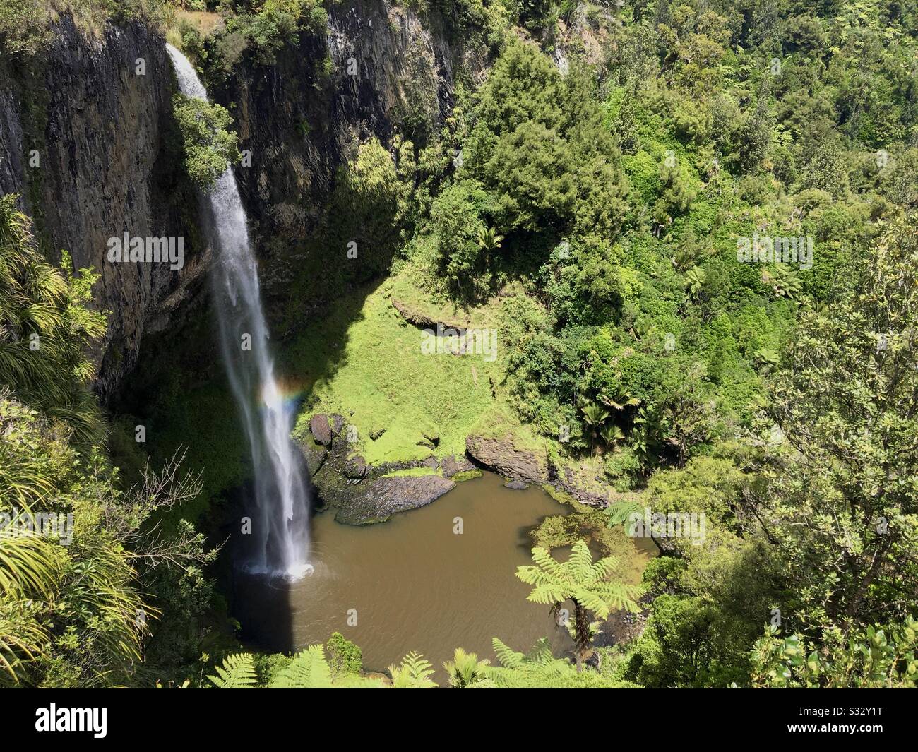 Bridal veil falls - Smartphone Captured Stock Image