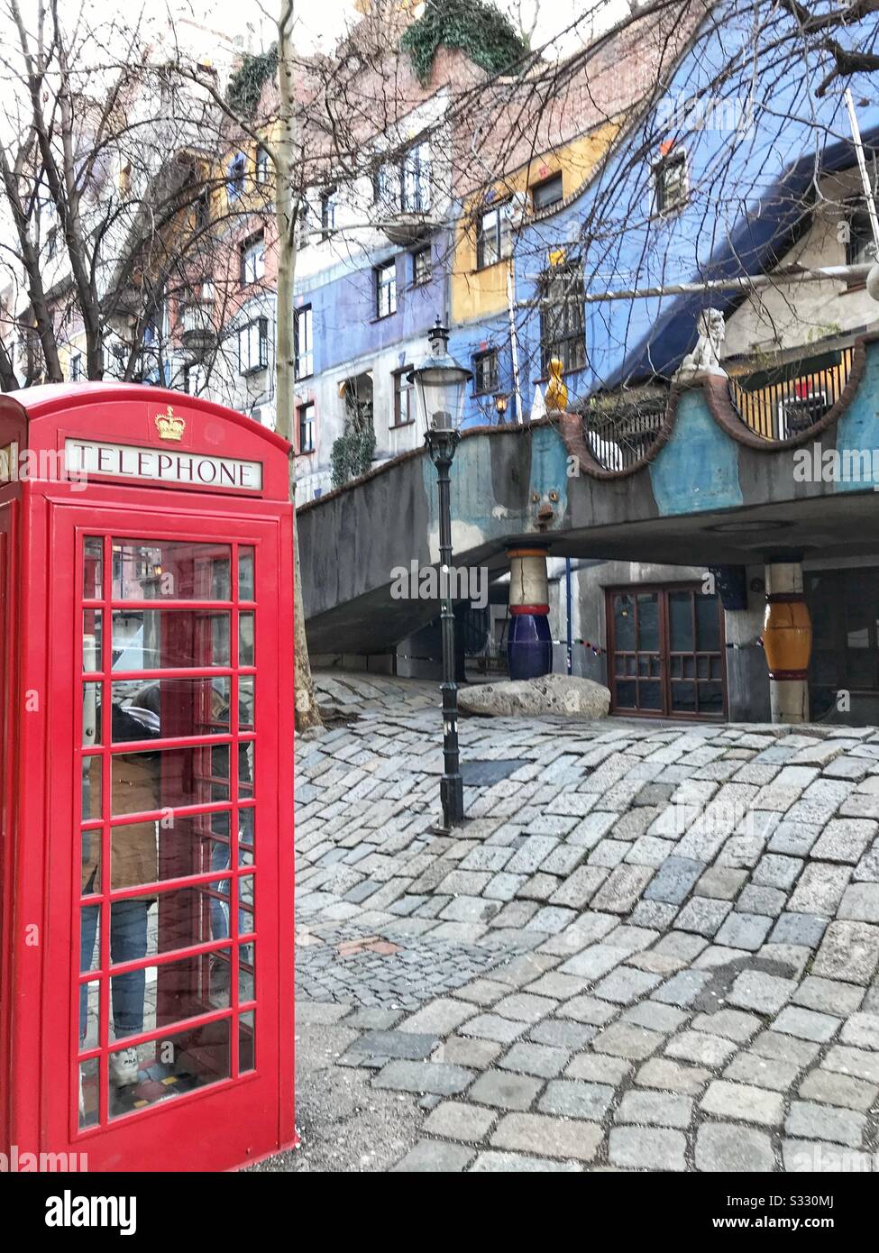 Hundertwasserhaus, Vienna, Austria Stock Photo