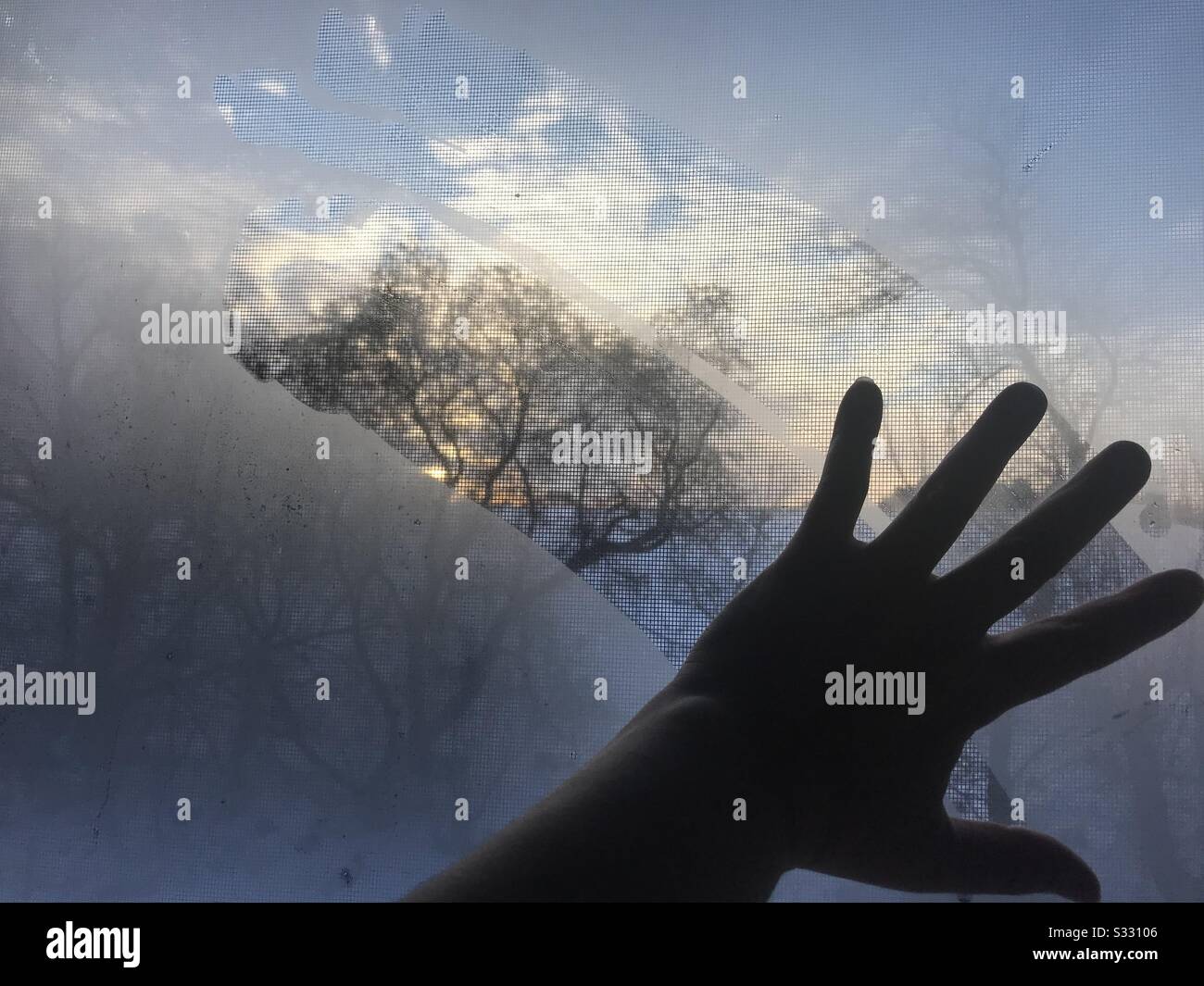 Through the window Stock Photo - Alamy