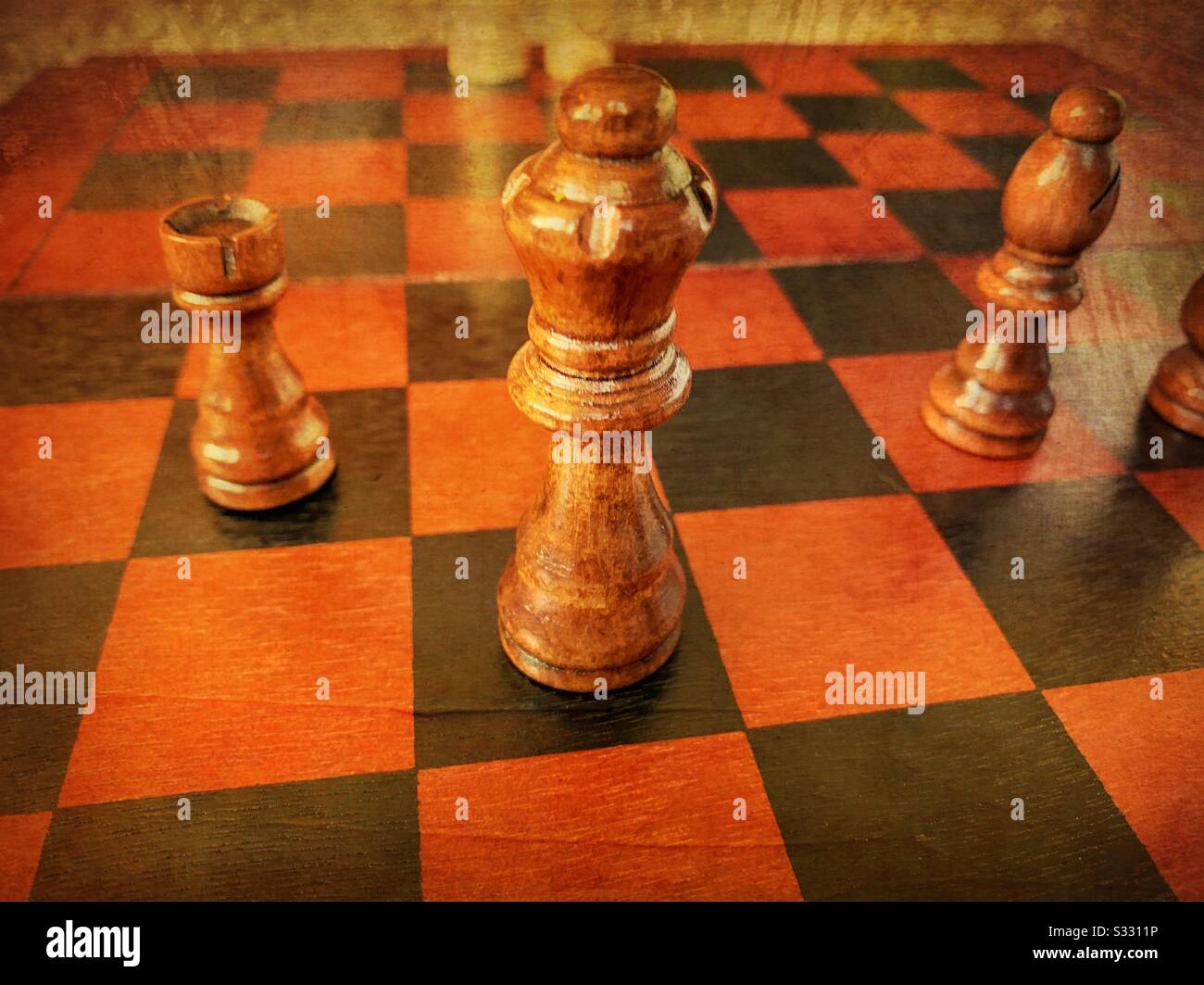 The game of chess Stock Photo Alamy