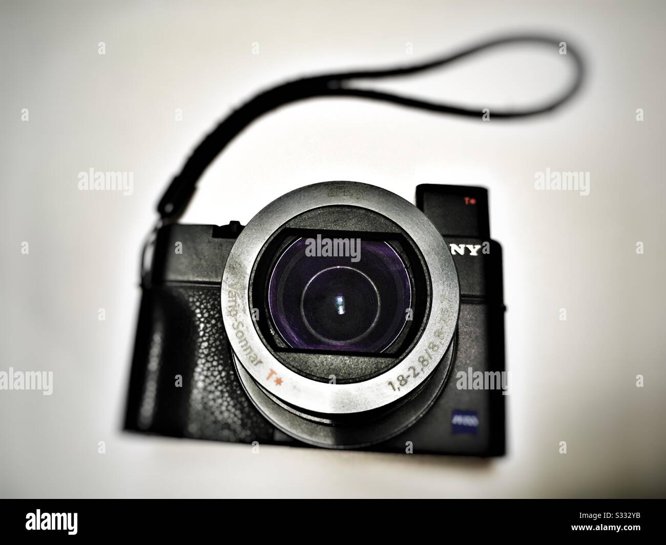 Sony camera - Smartphone Captured Stock Image