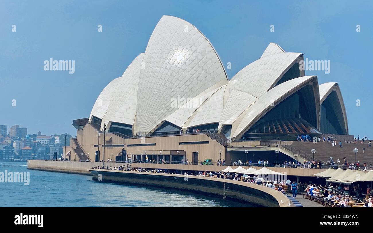 Sydney Opera House, Sydney, Australia - Smartphone Captured Stock Image