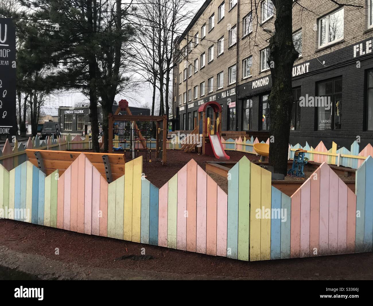 Playground Stock Photo