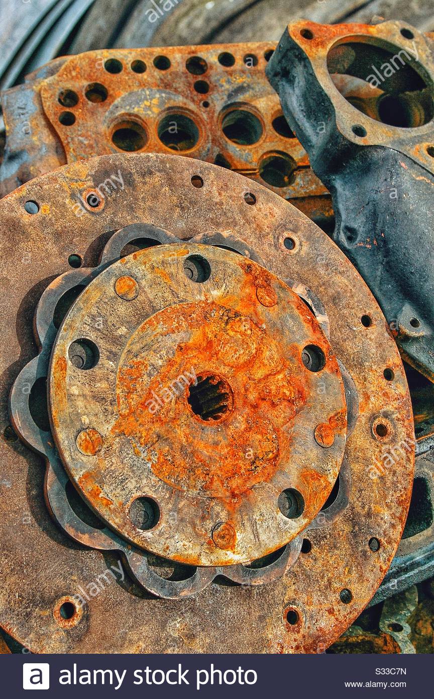 Rusty Engine Parts High Resolution Stock Photography and Images Alamy