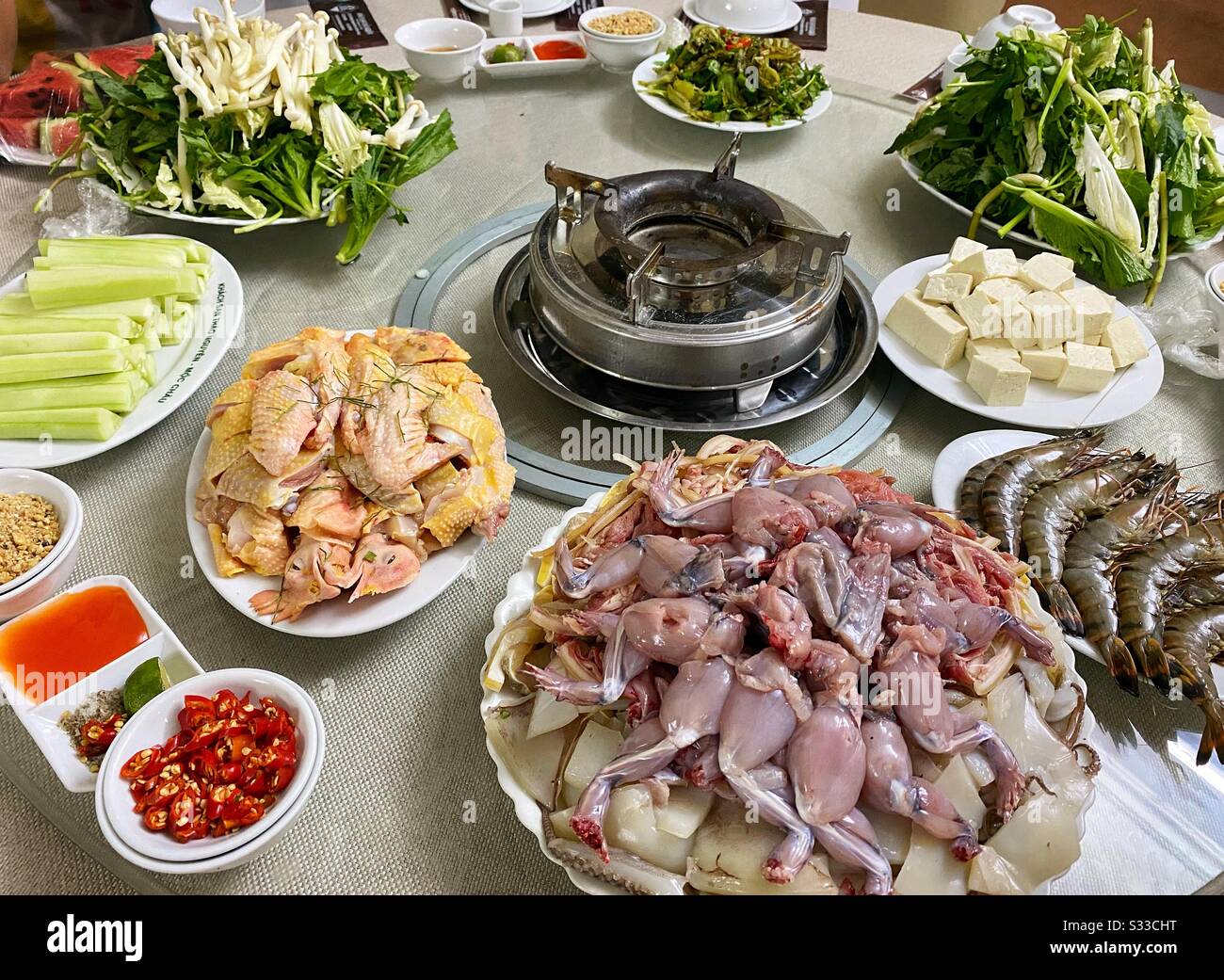 Vietnamese hotpot hi-res stock photography and images - Alamy