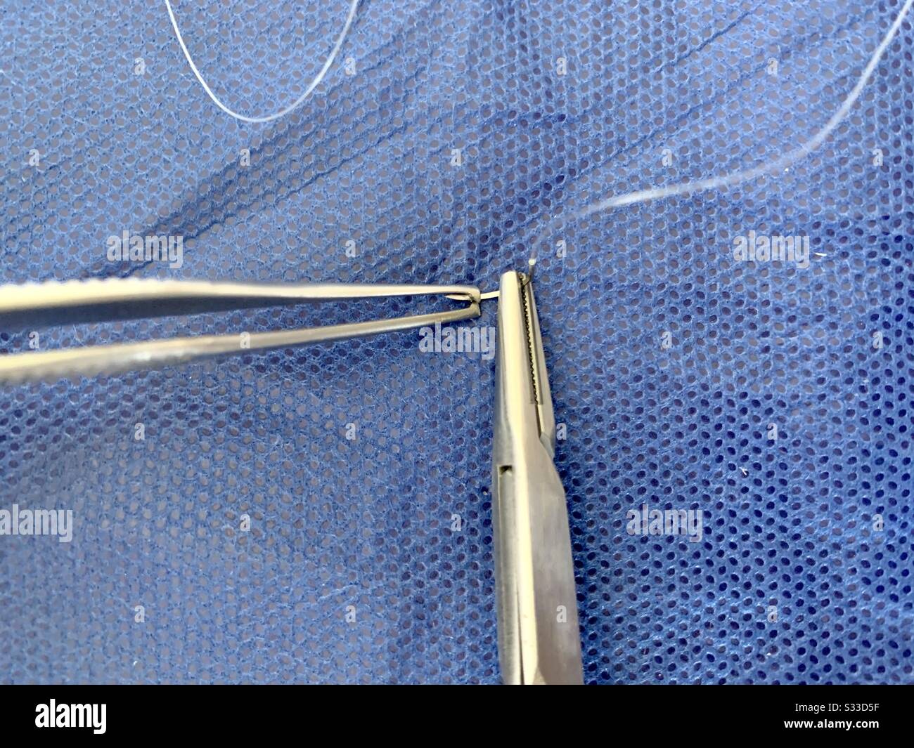 Surgical Instruments Needle Holder, Adson Forceps and Suture Needle