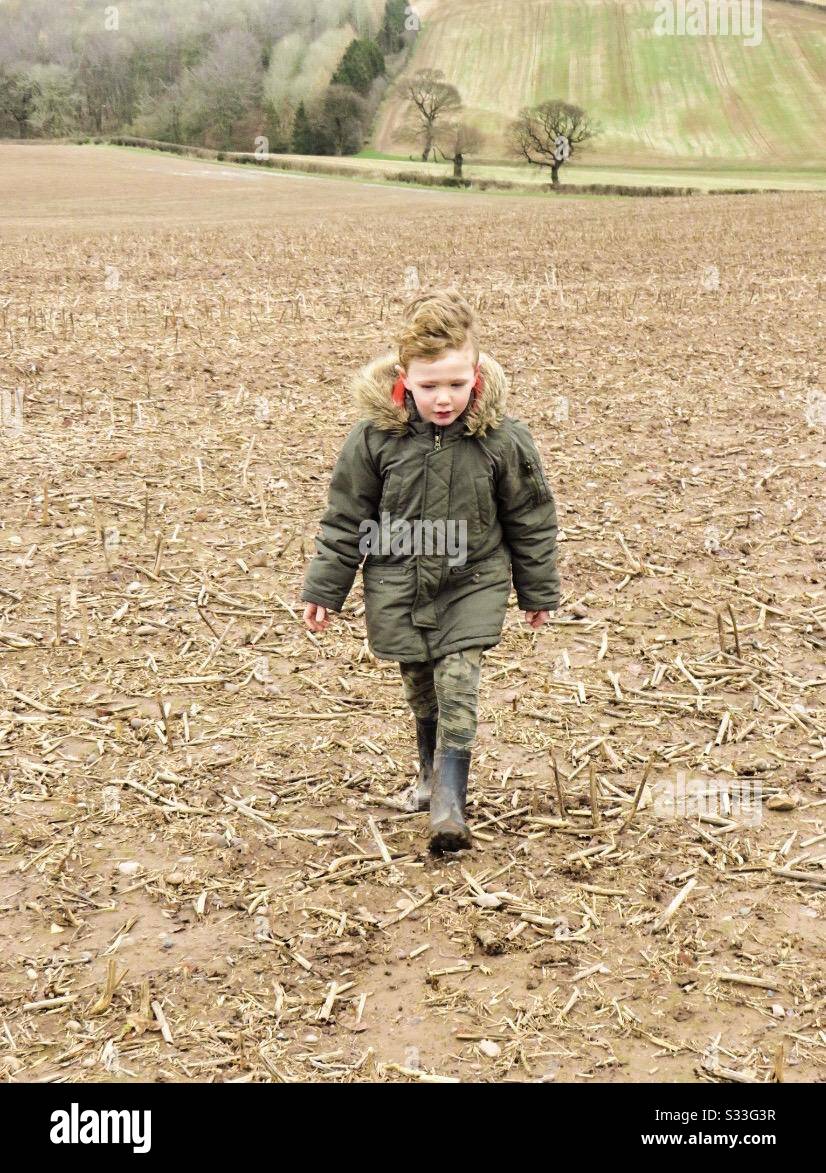 Countryside walks - Smartphone Captured Stock Image
