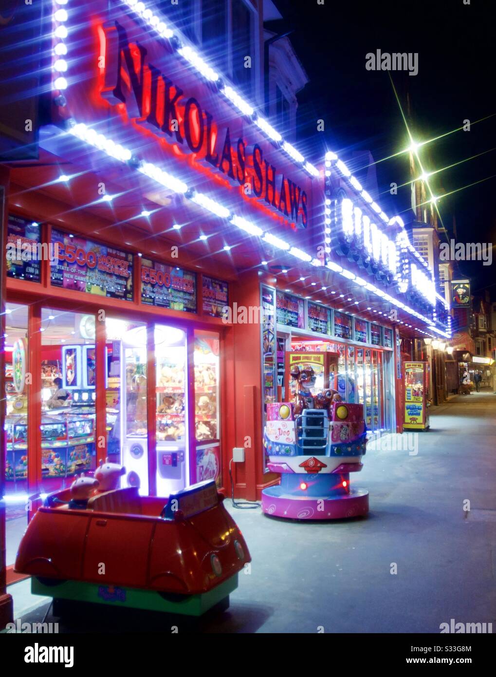 Scarborough seafront Stock Photo Alamy