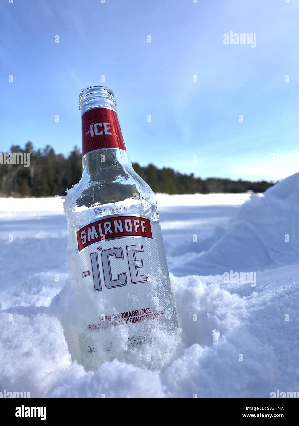 Winter Ice Stock Photo