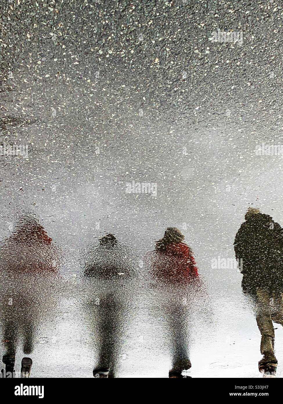 Melting in the Rain Stock Photo - Alamy