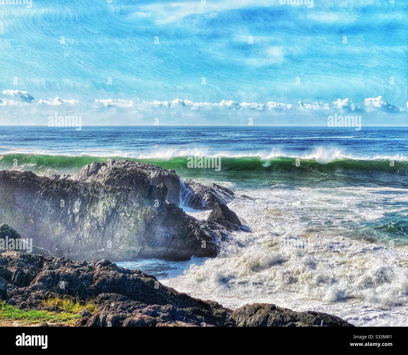 Seascape - Smartphone Captured Stock Image