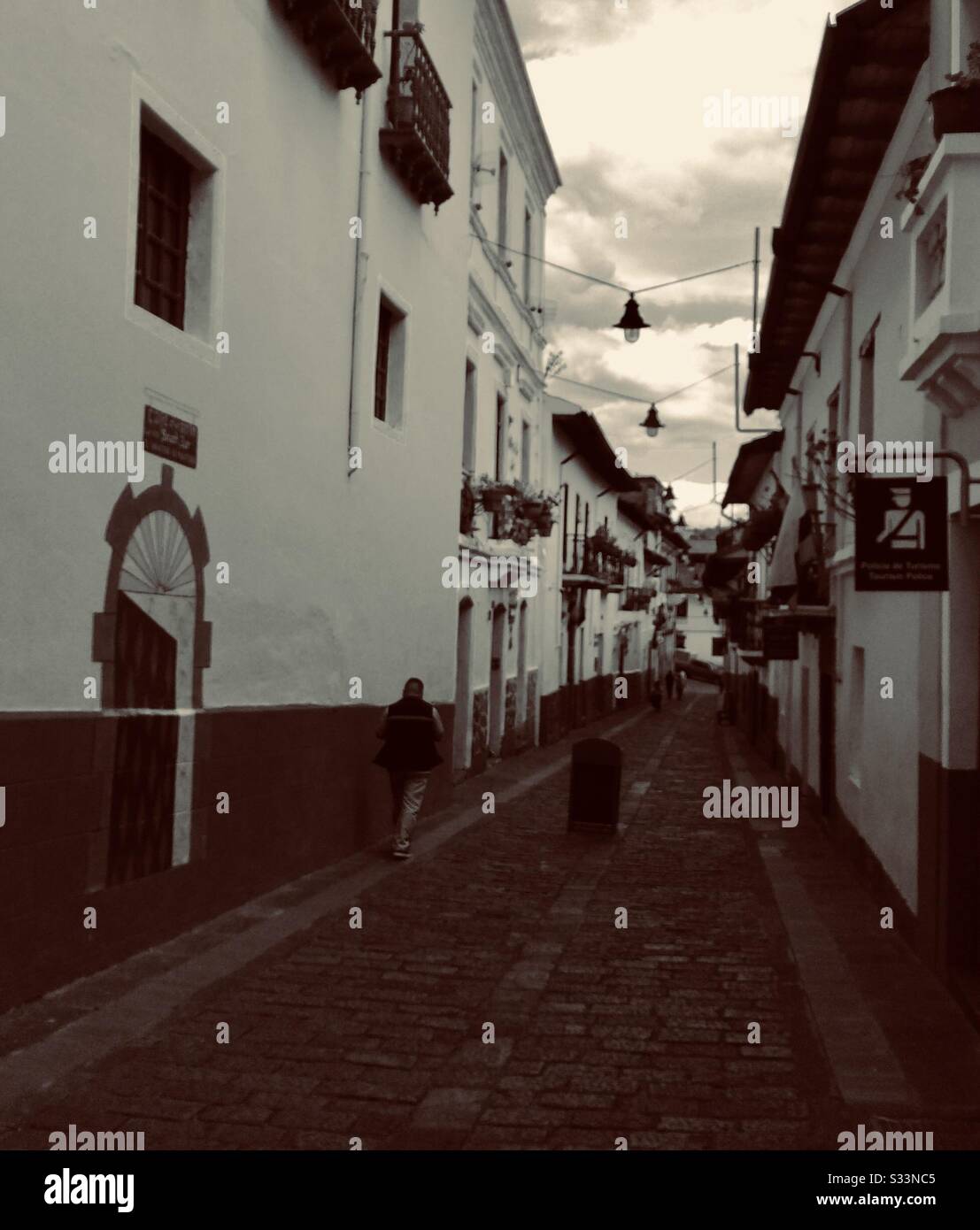 “La Ronda” QuitoEcuador Stock Photo Alamy