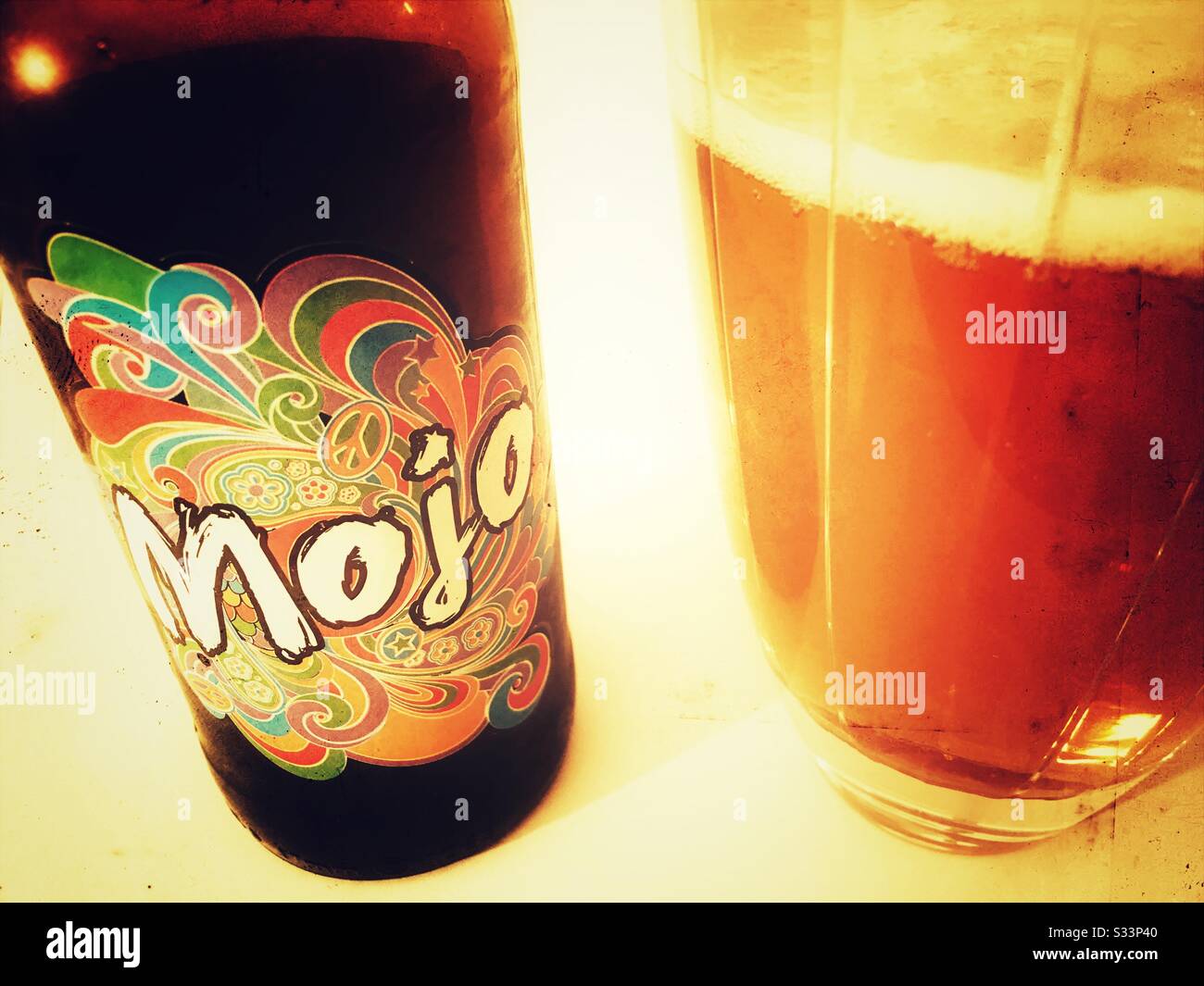 Mojo lager - Smartphone Captured Stock Image