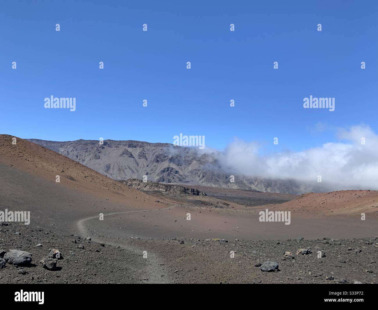 Haleakala crater - Smartphone Captured Stock Image