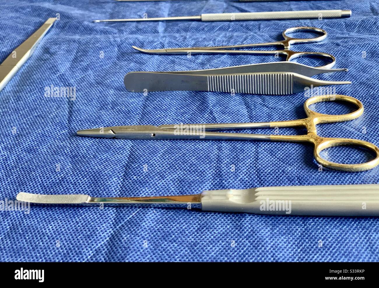 Surgical Instruments for Plastic Surgery Needle Holder, Adson Forceps