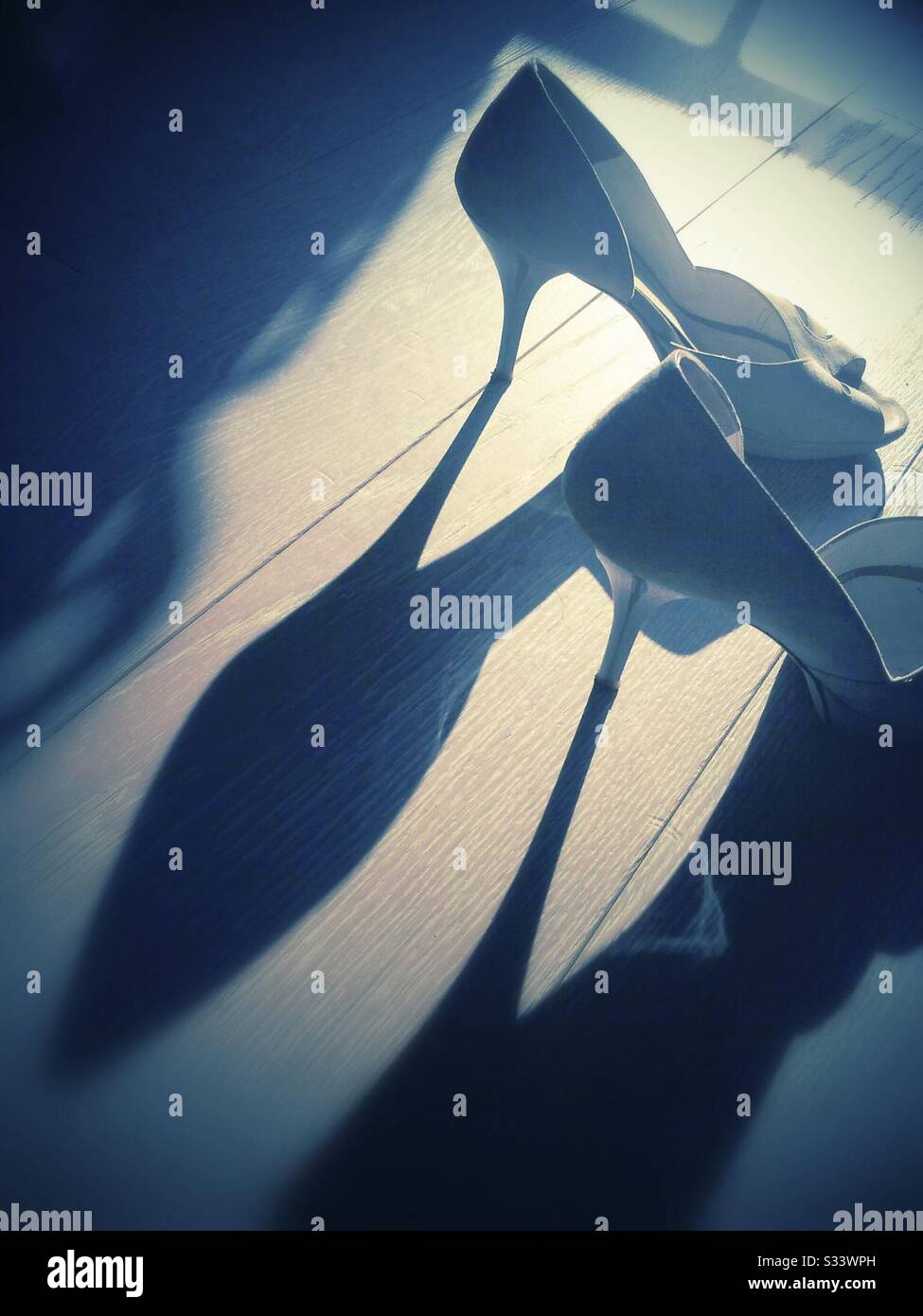 Woman’s High Heel Shoe - Smartphone Captured Stock Image