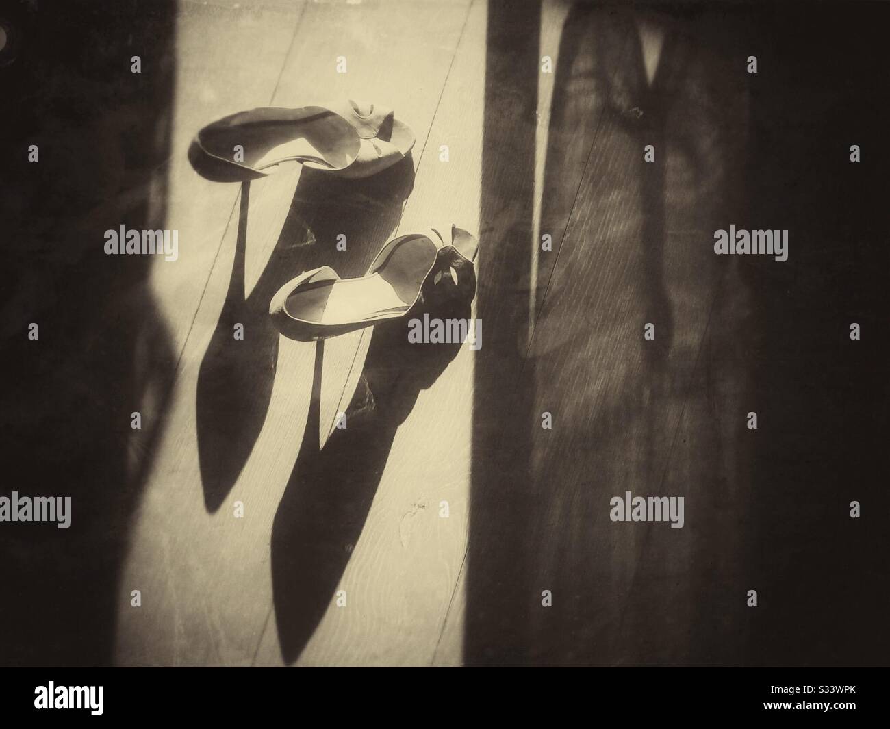 Woman’s High Heel Shoe - Smartphone Captured Stock Image